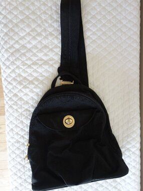 BAGGALINI Black Convertible Backpack